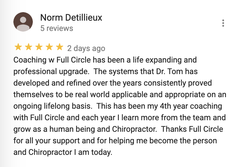Full Circle Coaching and Consulting Review