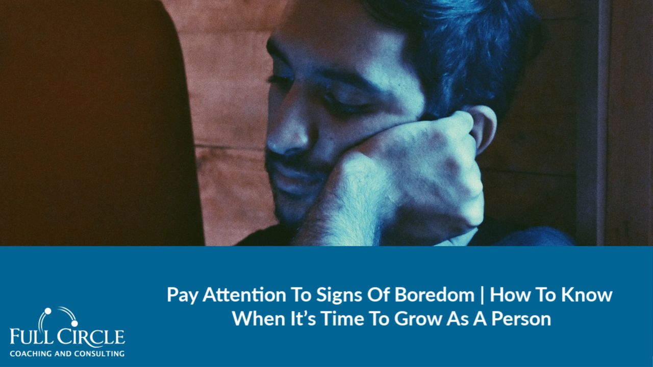 Signs of boredom