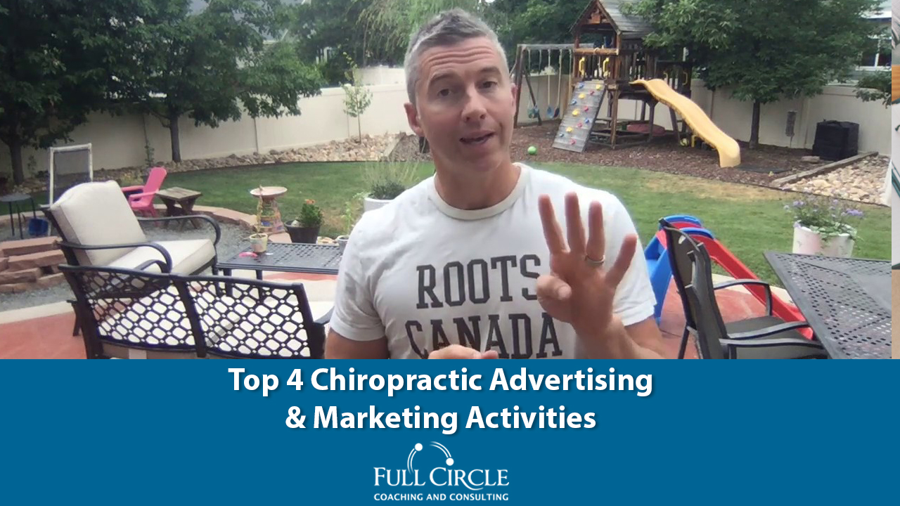 Top 4 Chiropractic Advertising & Marketing Activities