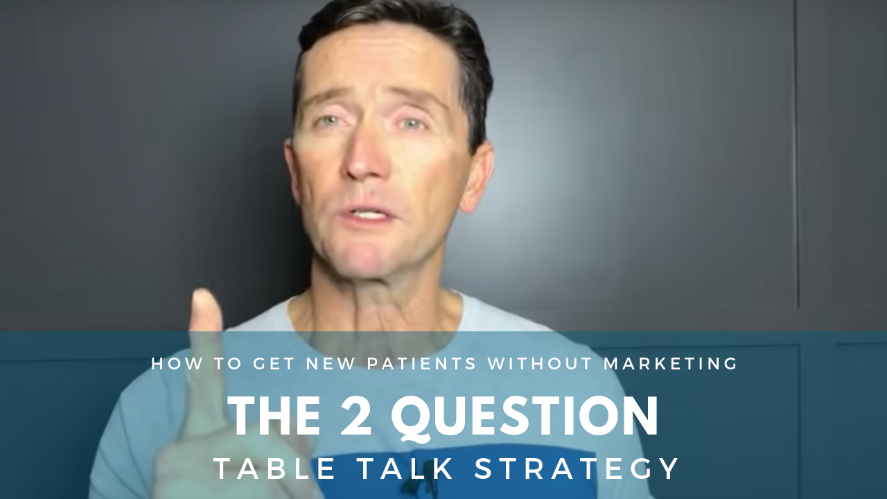 how to get new chiropractic patients without marketing